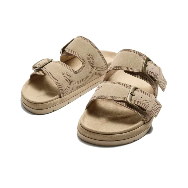 ZARA Slide Slippers Men's Sandy Brown-1