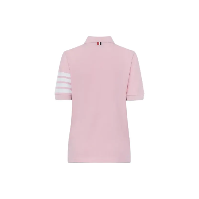 THOM BROWNE 4 Bar Piqué weave Polo Shirt-1