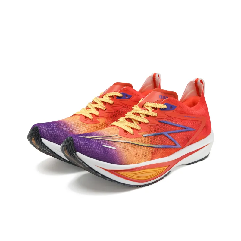 ONOD Low Top Running Shoes Men's Begonia Red-2