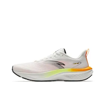Anta Anti Slip And Wear Resistant Breathable Low Top Training Running Shoes Men's White Black
