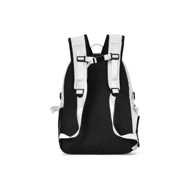 DRACONITE Polyester Student Backpack Backpack Multi-Compartment Backpack Unisex Cerulean White-38