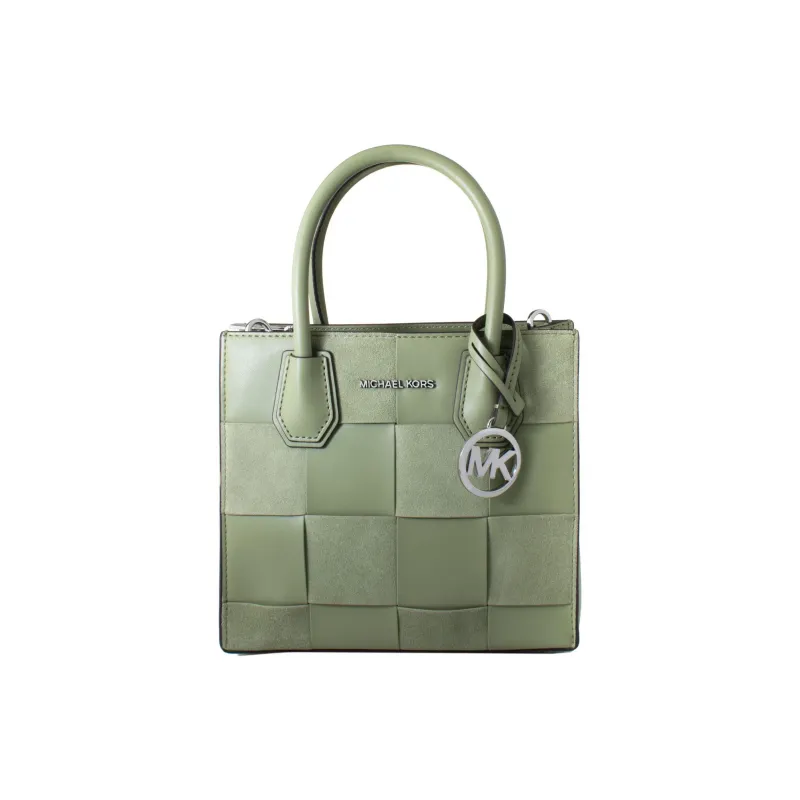 MICHAEL KORS Leather One Shoulder Handbag Women's Green-0