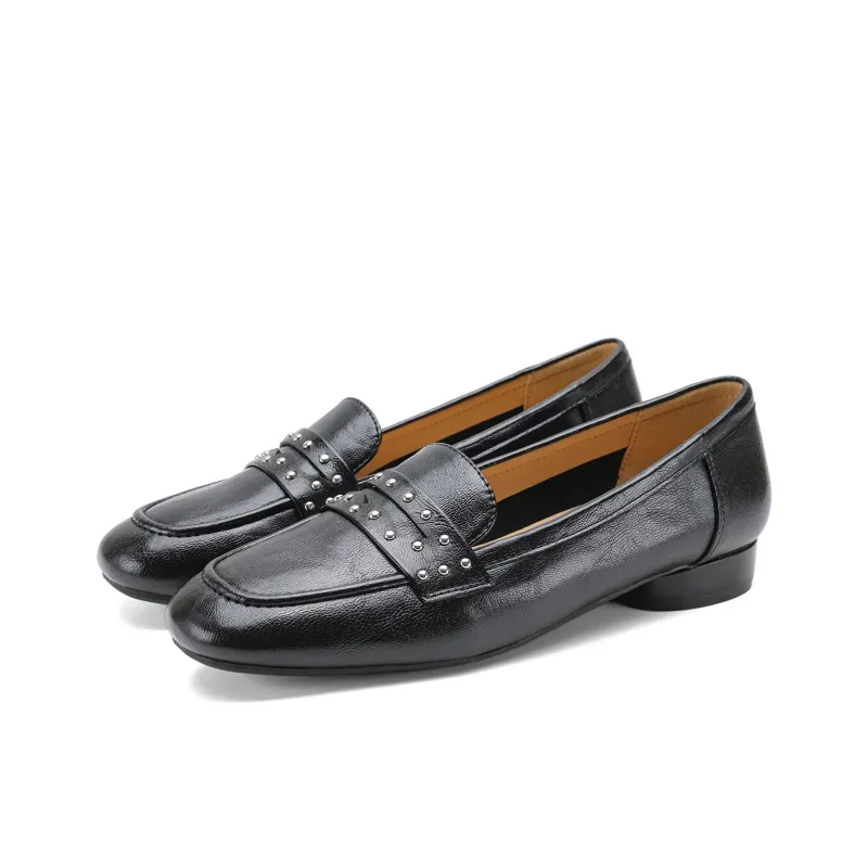 SAFIYA Loafers Women's Black, Beige, Caramel-0