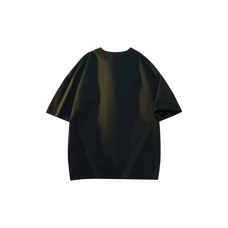 FONDLOOK T-Shirt Unisex Beige Apricot-4