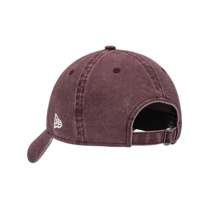 New Era 100% Cotton Baseball Caps Unisex Burgundy-3