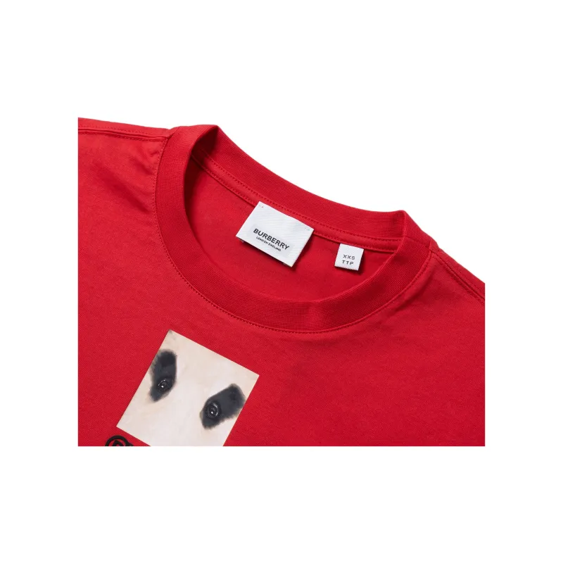 Burberry T Shirts Women's Red-5