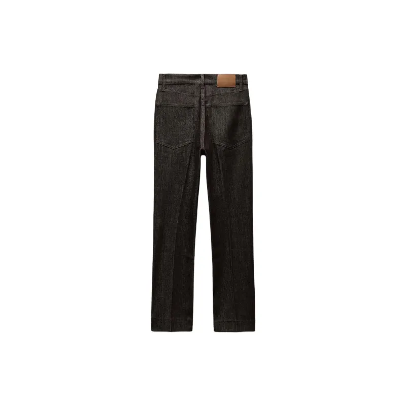 ZARA ZW Series Jeans Women's Gray Brown-1