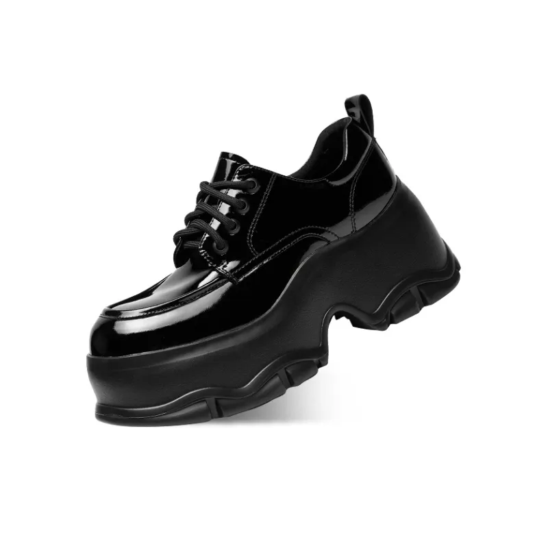 CHERYKALLY Casual Single Shoes Women's Night Crystal Black-5