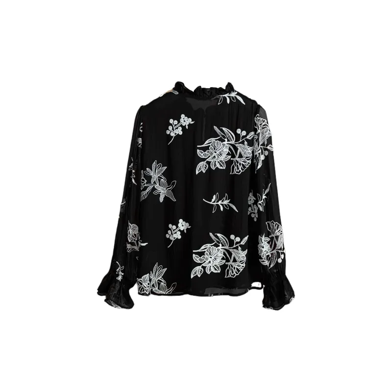To The West Shirt Women's Black-1