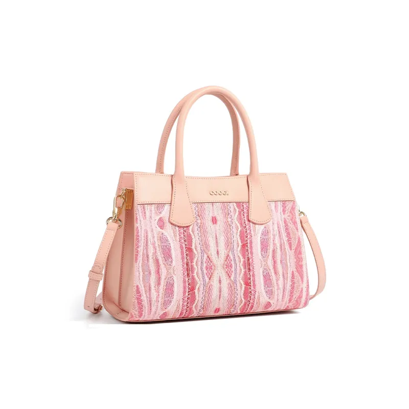 COOGI Synthetic Leather Portable One Shoulder Crossbody Kelly Bag Regular Women's Pink-2