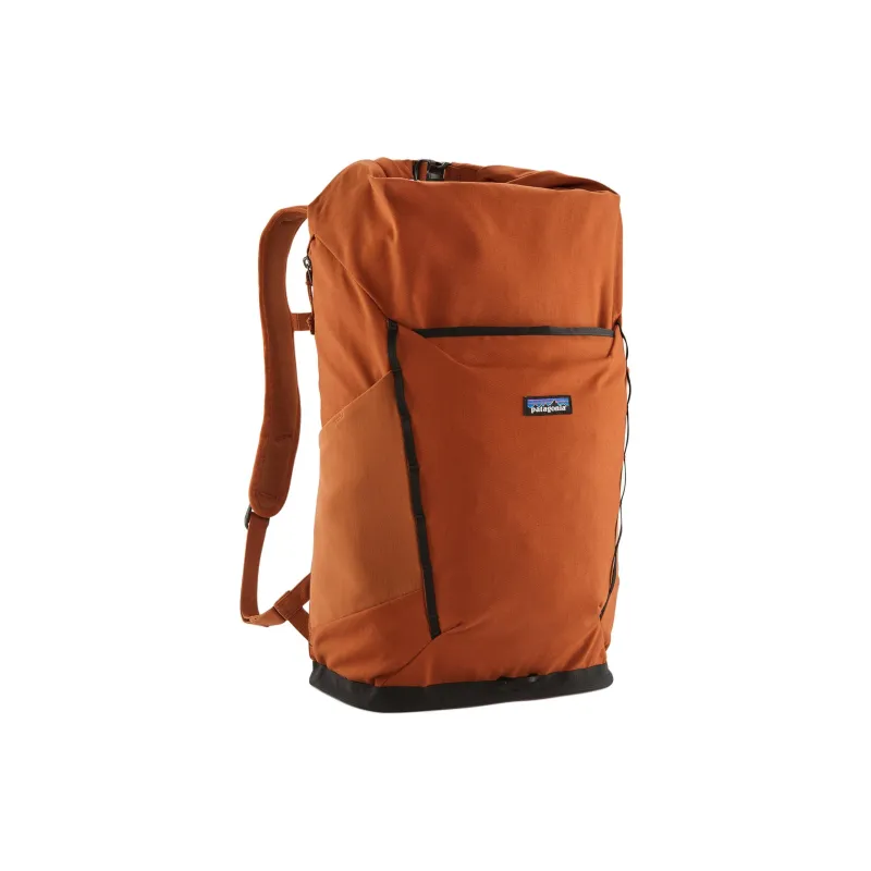 Patagonia Organic Cotton Canvas Outdoor Hiking Bag Backpacks Unisex Brown-0