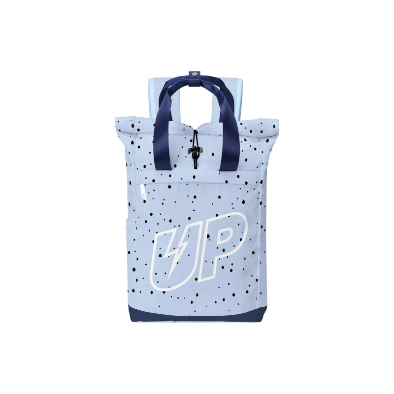 TURN UP Polyester Backpack Regular Unisex Blue-0