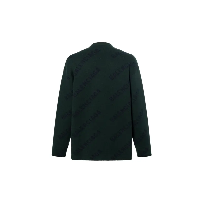Balenciaga Sweaters Men Green-1