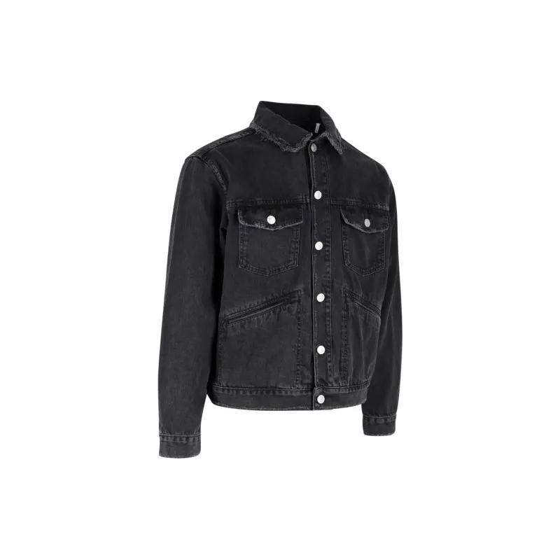 ISABEL MARANT Denim Jacket Men's Black-2