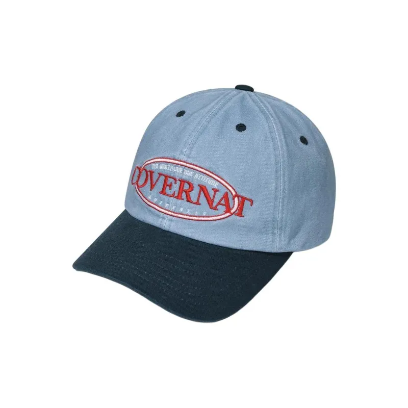 COVERNAT Cotton Baseball Caps Unisex Blue-0