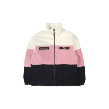 FILA Velvet feel Coat Unisex Pink