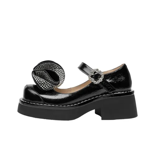 SHOESZOOO 메리 제인 슈즈 블랙 여성