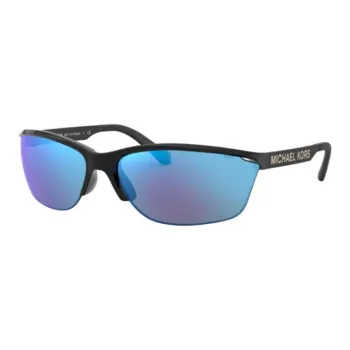 MICHAEL KORS Plastic Irregular Shape Sunglasses Unisex Black