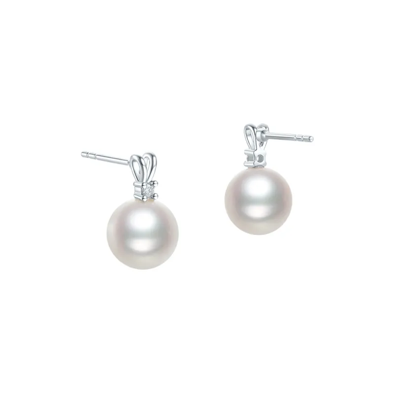 ZHOU LIU FU Pearl Stud Earrings Women's-1