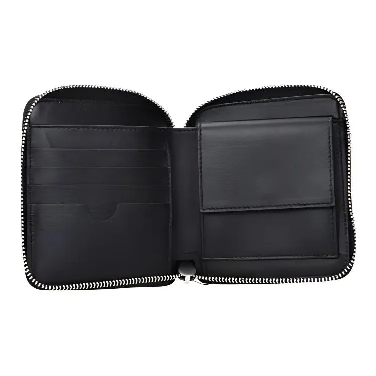 OFF-WHITE Fabric Coin Purse Men's Black-2