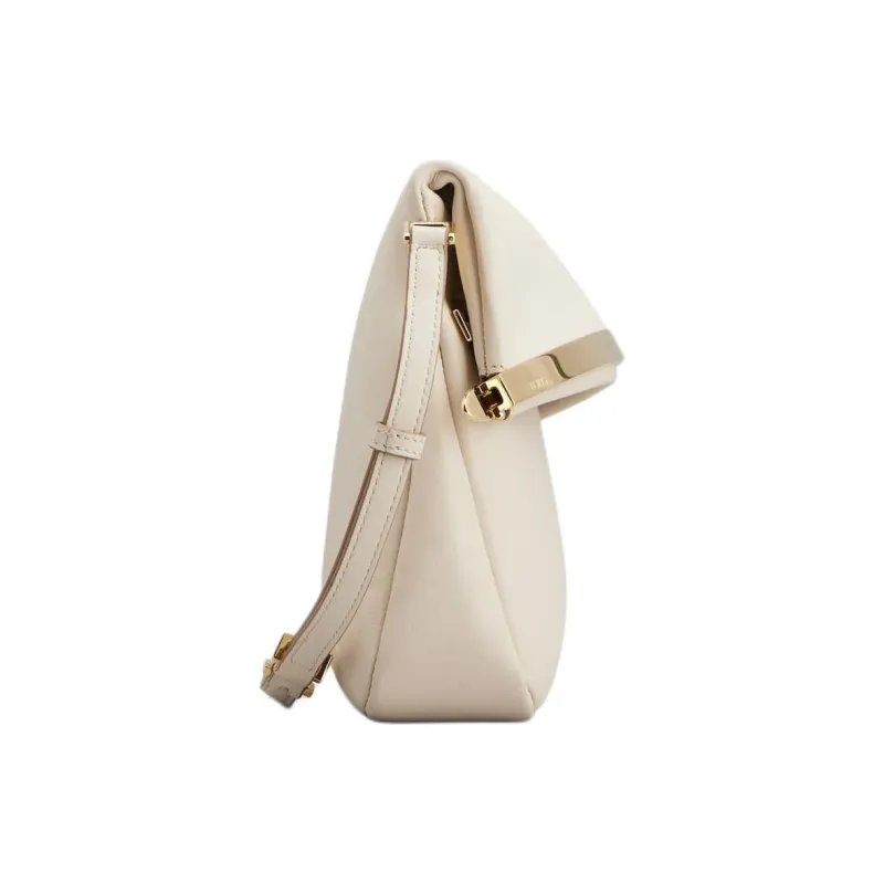 TOD'S Cow Leather Shoulder Bag Regular Women's White-2