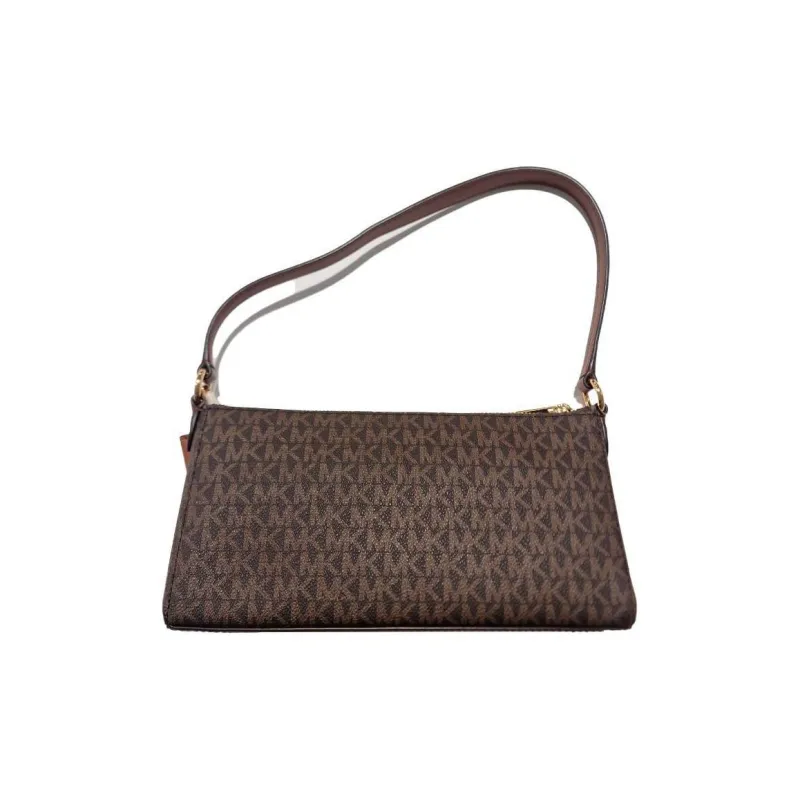 MICHAEL KORS PVC Shoulder Bag Women's Brown-2