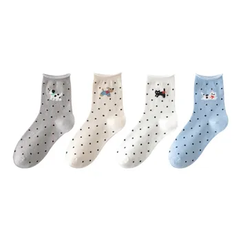 Cotton Gene Mid Calf Socks Women's Combo Set