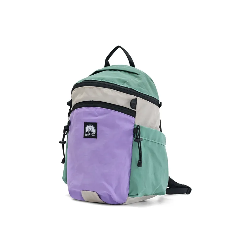 MYEDITION Fabric Backpack Small Size Unisex Multicolor-7