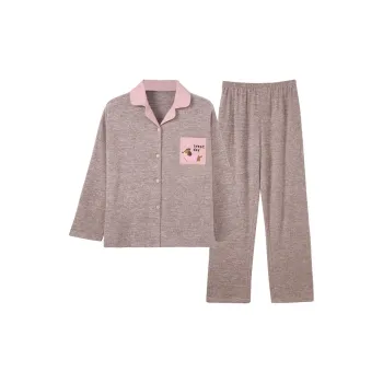 Qiao Ni Tong Pajama Set Women's Image Color
