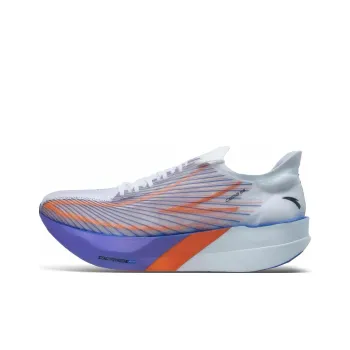 Anta C202 G9 Anti Slip Wear Resistant Low Top Training Running Shoes Men's Purple Orange White