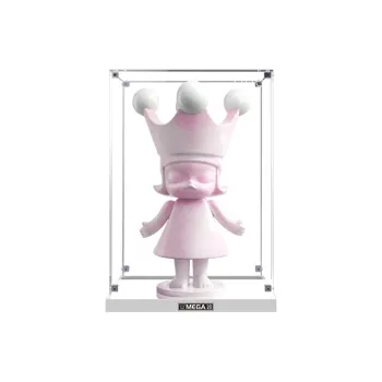 KGBOX For POPMART Bubbles MOLLY 400% Blush In Rotation · Porcelain Model Accessories