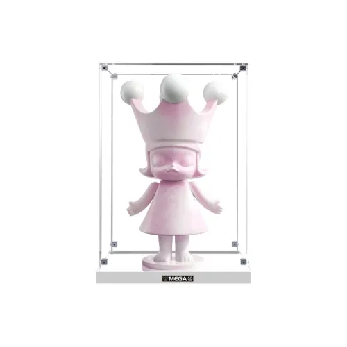 KGBOX For POPMART Bubbles MOLLY 400% Blush In Rotation · Porcelain Model Accessories
