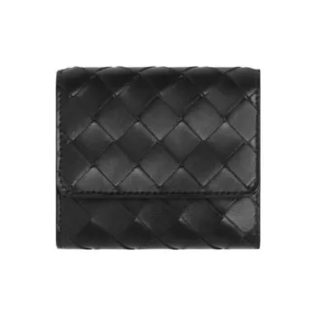 Bottega Veneta Intrecciato Tri-Fold Wallet