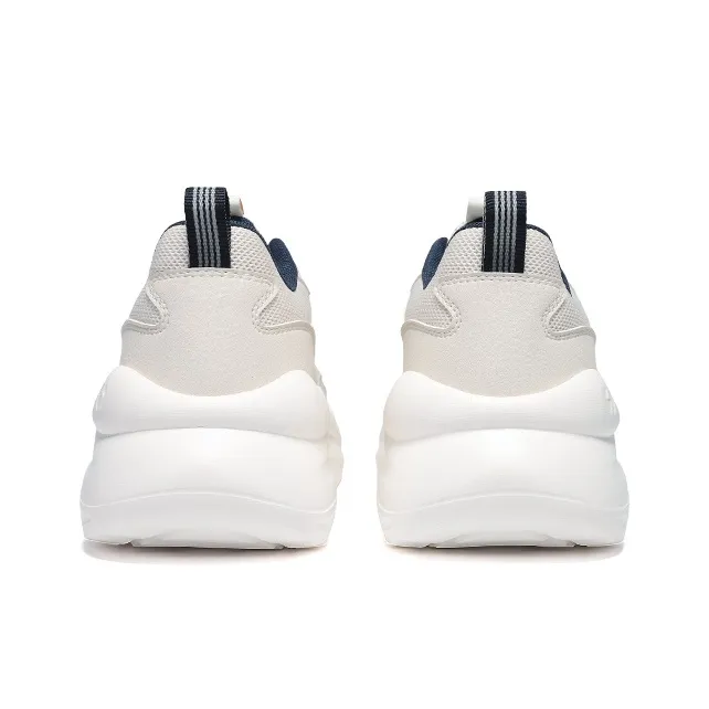 361° Cushioning Breathable Lightweight Low-Top Casual Shoes Men's Feather White Lotus White-4