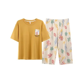 MADALLO Pajama Set Women's Sunflower