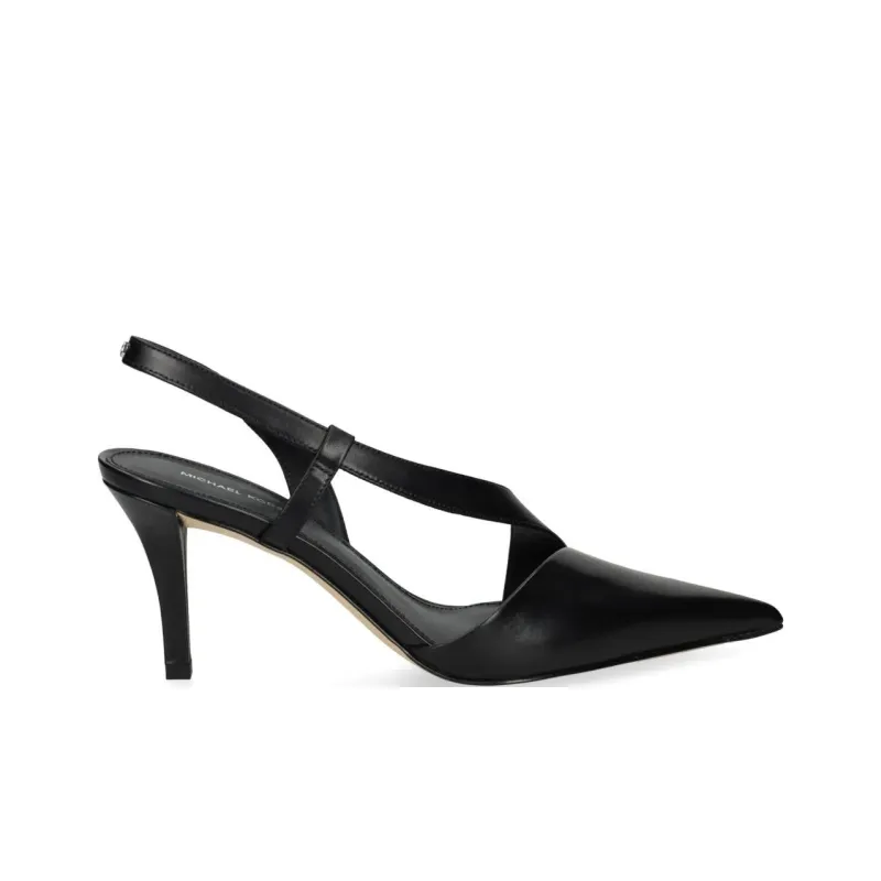 MICHAEL KORS Jaida Slim Heel High Heels 8cm Women's Black-1