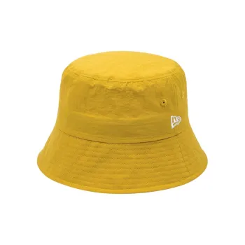 New Era Nylon Bucket Hats Unisex Yellow