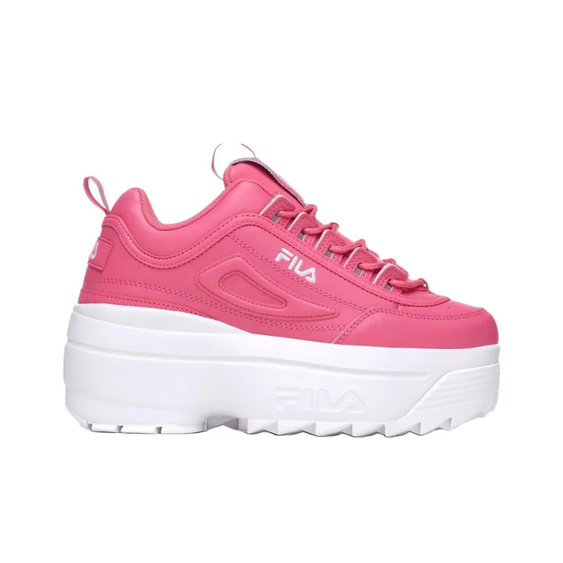 FILA Disruptor 2 Anti-Slip Wear-Resistant Low-Top Casual Shoes Women's Pink-1