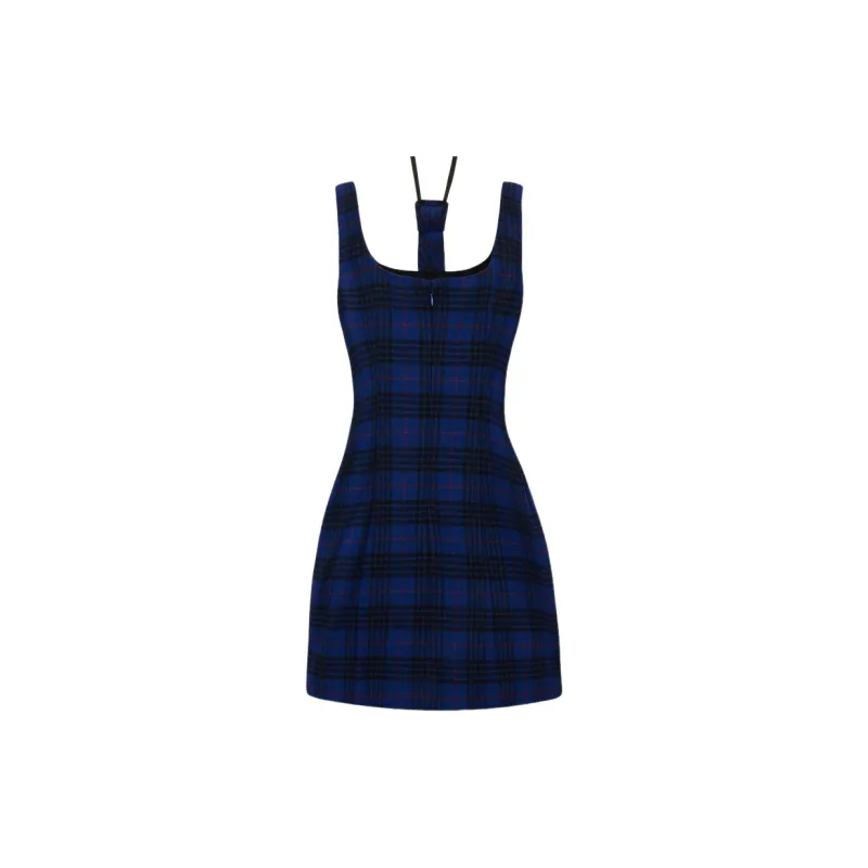 E.land Sleeveless Dress Women's Dark Blue-1
