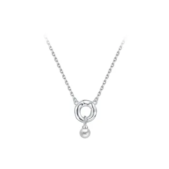 BABYBEI Shell Pearl Necklaces Women's
