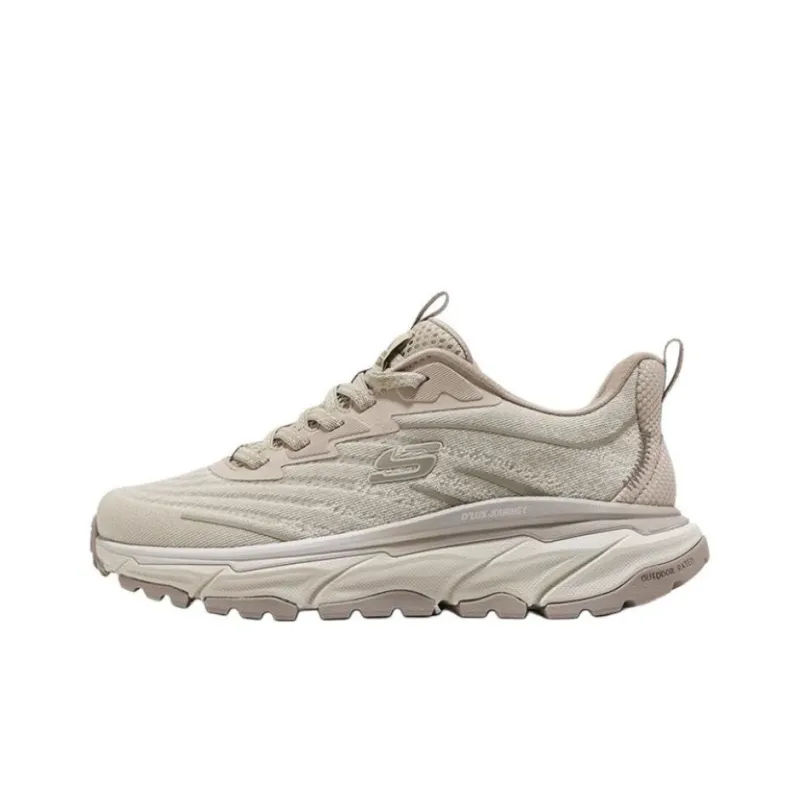 Skechers Sport Anti-Slip Wear-Resistant Low-Top Casual Shoes Women's Taupe-0