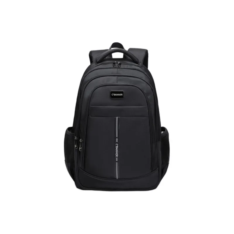 C°BANNER Fabric Backpack Men's Black-1