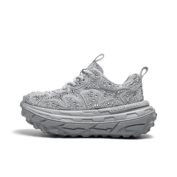 CHERYKALLY Slip-Resistant Breathable Height Increasing Coverage Low-Top Chunky Sneakers Women's