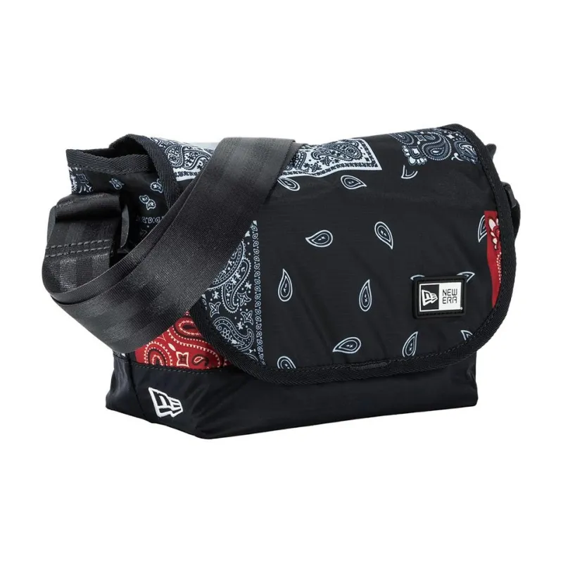 New Era Polyester Shoulder Bag Mini Unisex Black-3