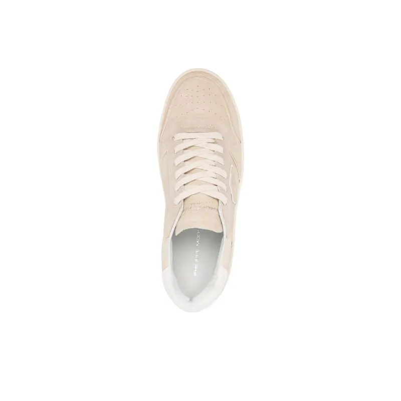 PHILIPPE MODEL Nice Low-Top Skateboard Shoes Men's Light Umber-3