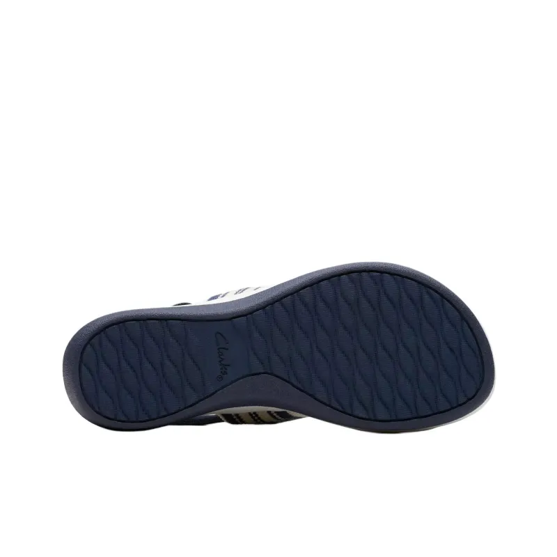 Clarks Arla Stroll Strap Sandals 4cm Women's Blue-5