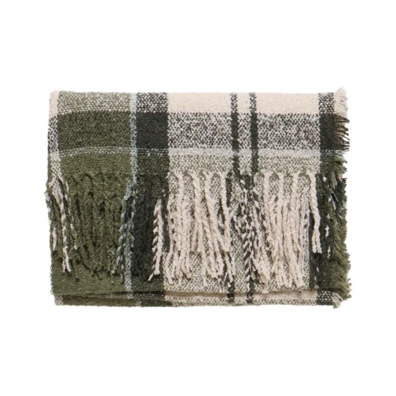 BARBOUR Tartan Boucle Scarf-1