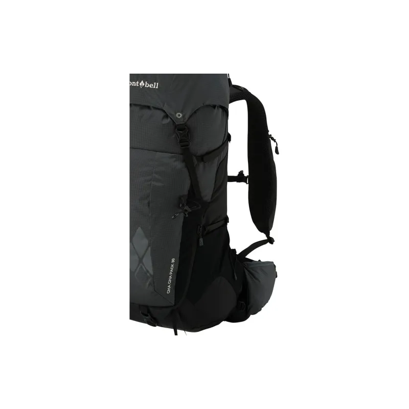 MONTBELL Nylon Outdoor Mountaineering Bag Backpack Regular Unisex Charcoal Gray-3
