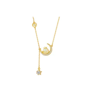Happy Tide S925 Silver Necklaces Women's