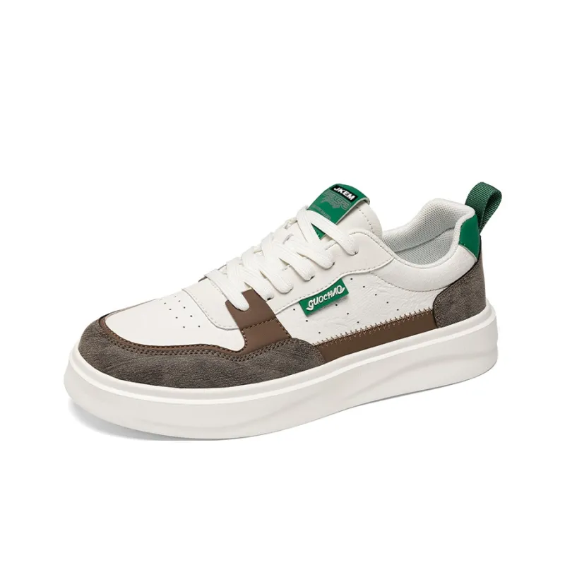 JKEM Slip-Resistant Cushioning Abrasion-Resistant Low-Top Skateboard Shoes Men's-1